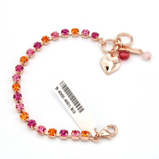 Bougainvillea Collection Petite Everyday Bracelet in Rose Gold