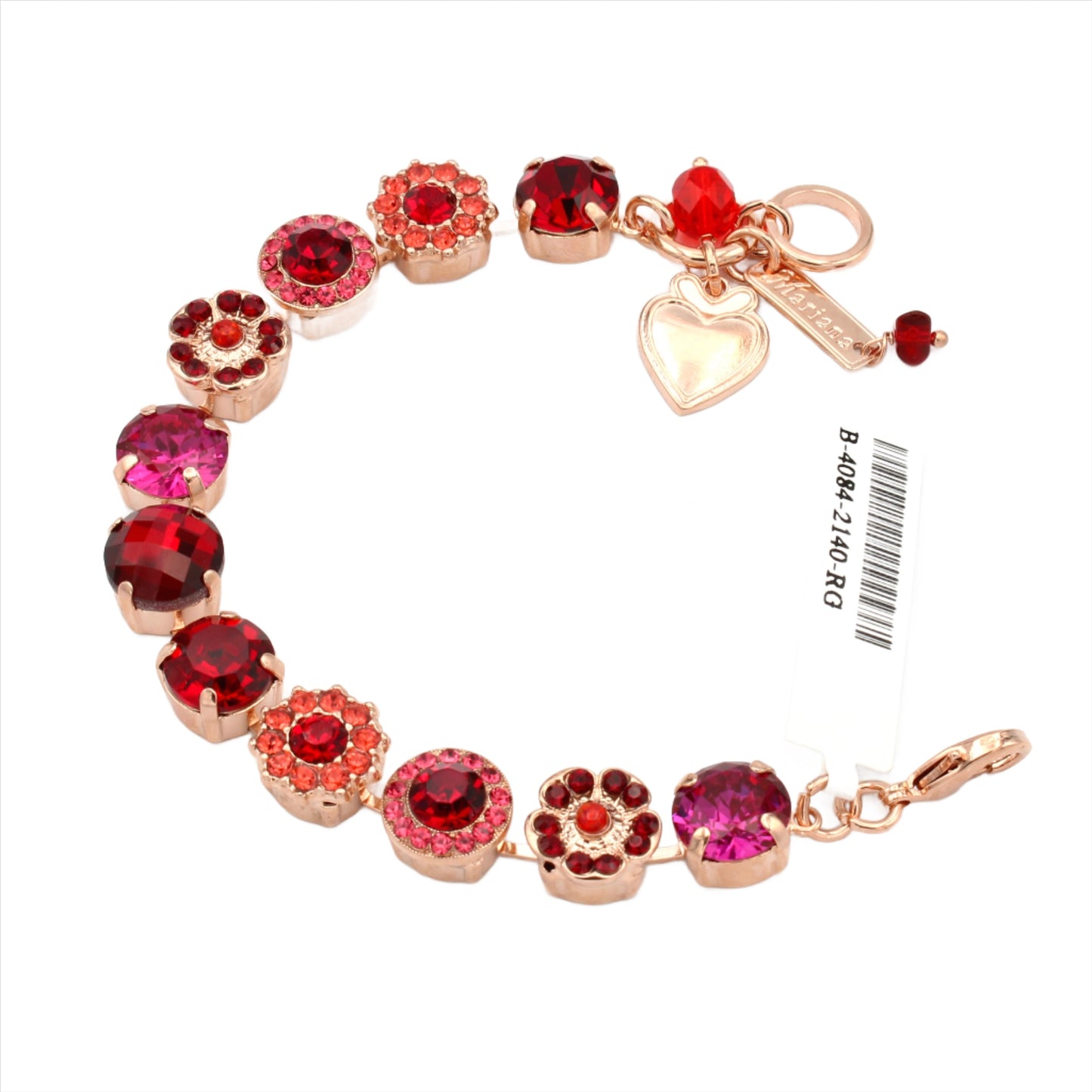 Firefly Collection Large Rosette Bracelet in Rose Gold