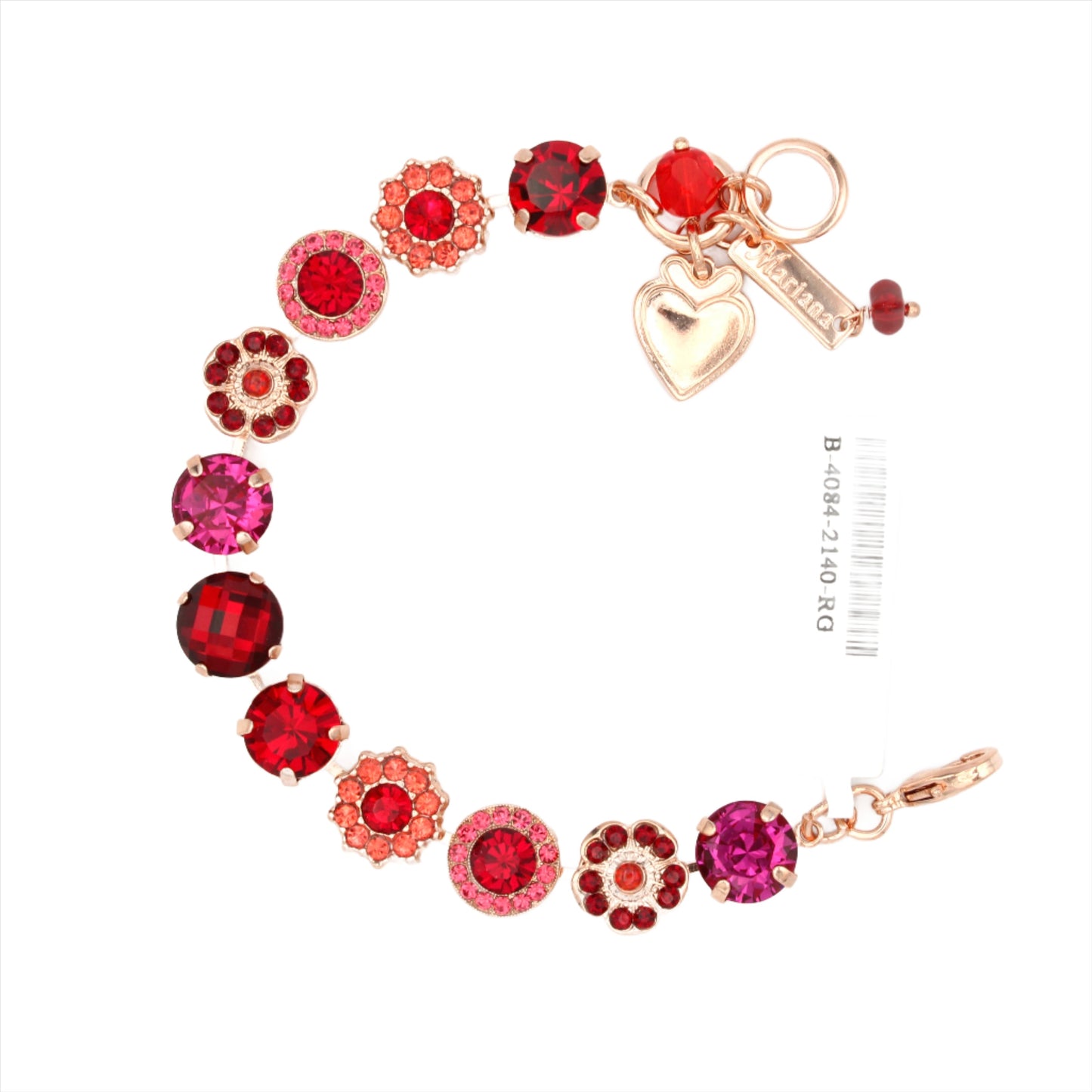 Firefly Collection Large Rosette Bracelet in Rose Gold
