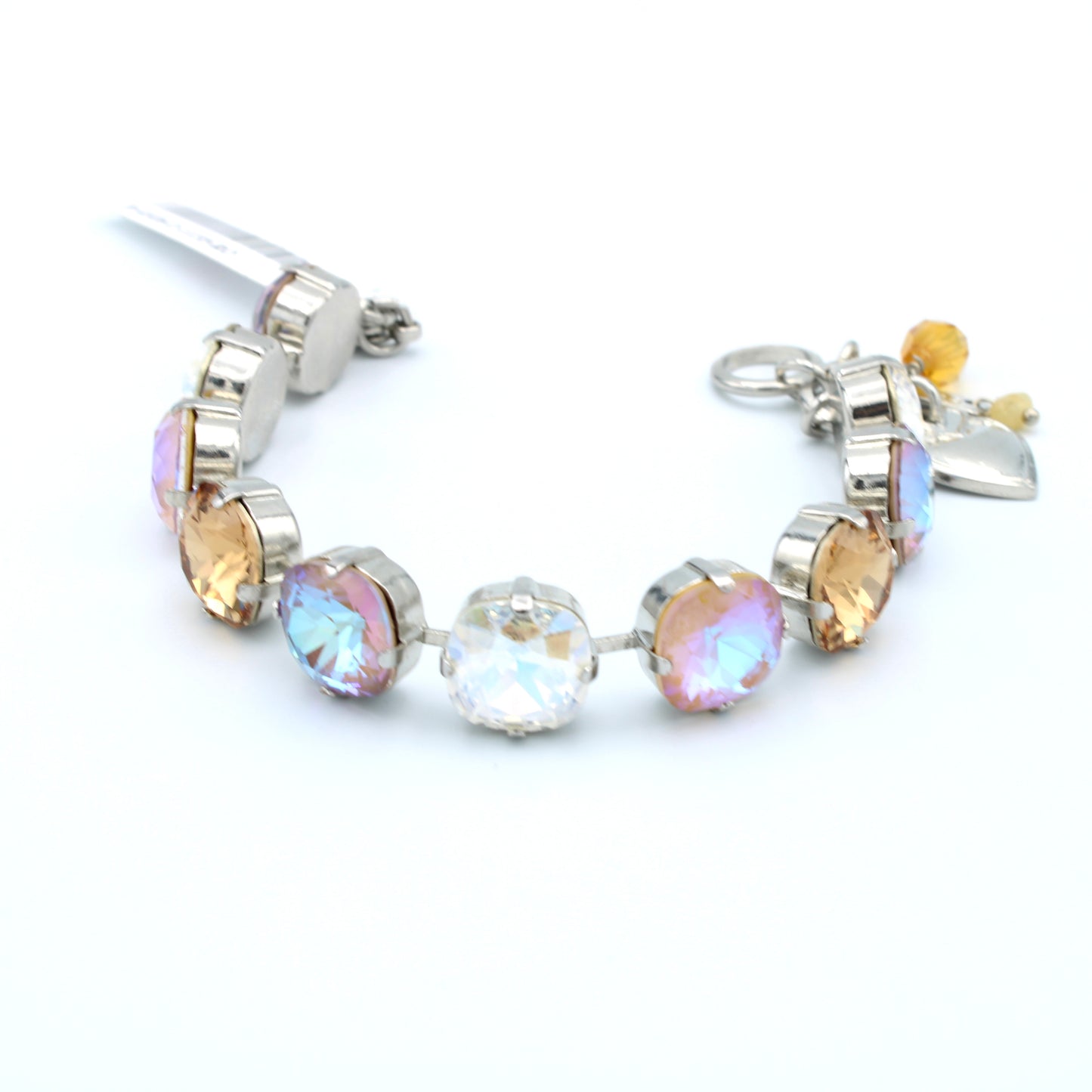 Butter Pecan 12MM Cushion Cut Bracelet