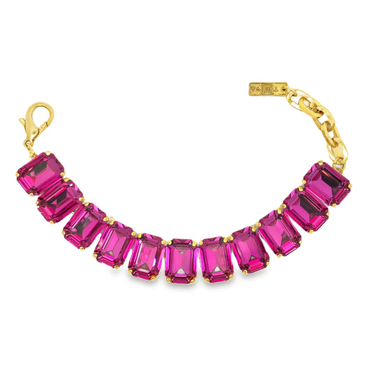 Milena Bracelet in Dark Rose