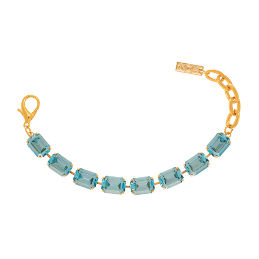 Monique Bracelet in Aqua Champagne