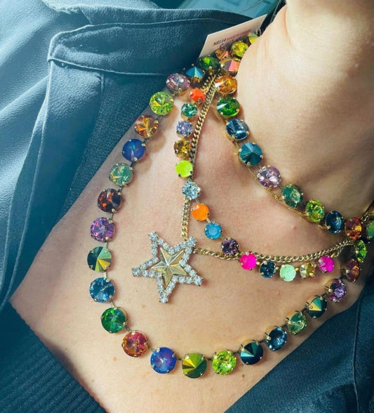 Layered Star POP Necklace