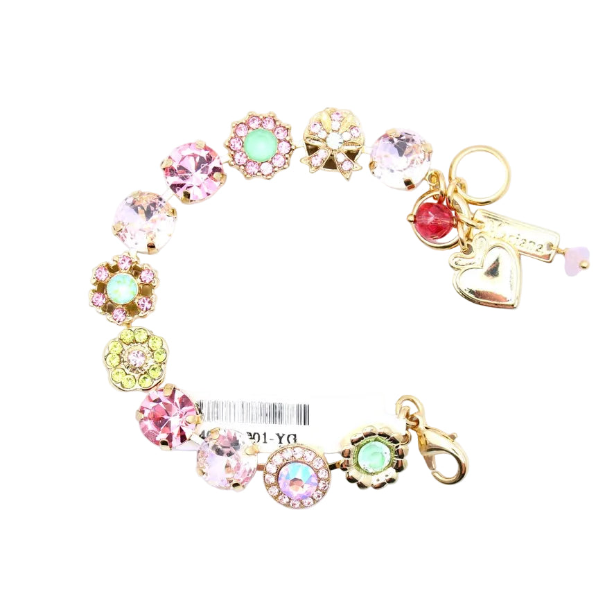 Parasol Bow Bracelet in Gold