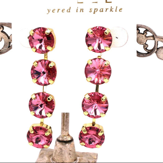 Mara Statement Earrings in Bright Gold by Sorrelli