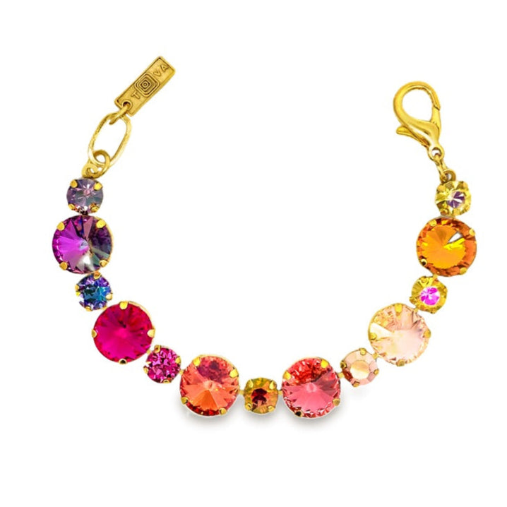Trinity Bracelet in Antique Gold