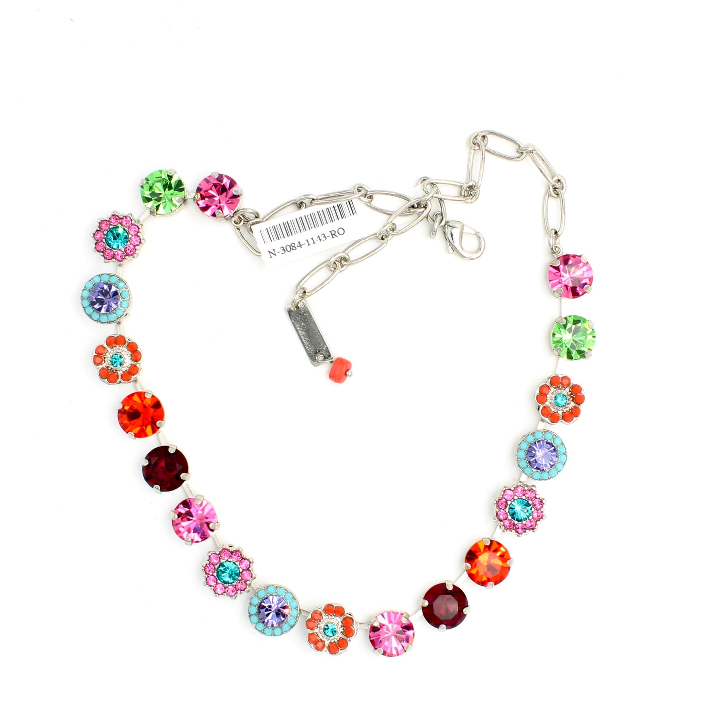 Rainbow Sherbet Lovable Mixed Element Necklace