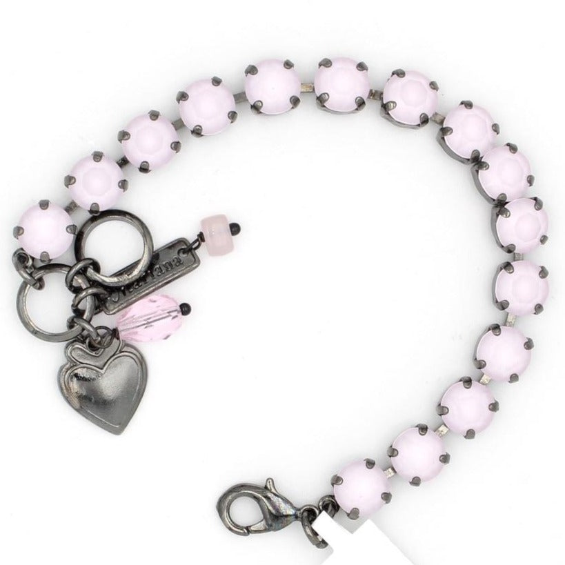 Rose Sunkissed Must Have Everyday Bracelet With Gray Plating - MaryTyke's
