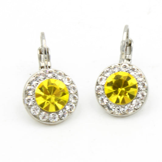 Fields of Gold Must Have Round Earrings - MaryTyke's