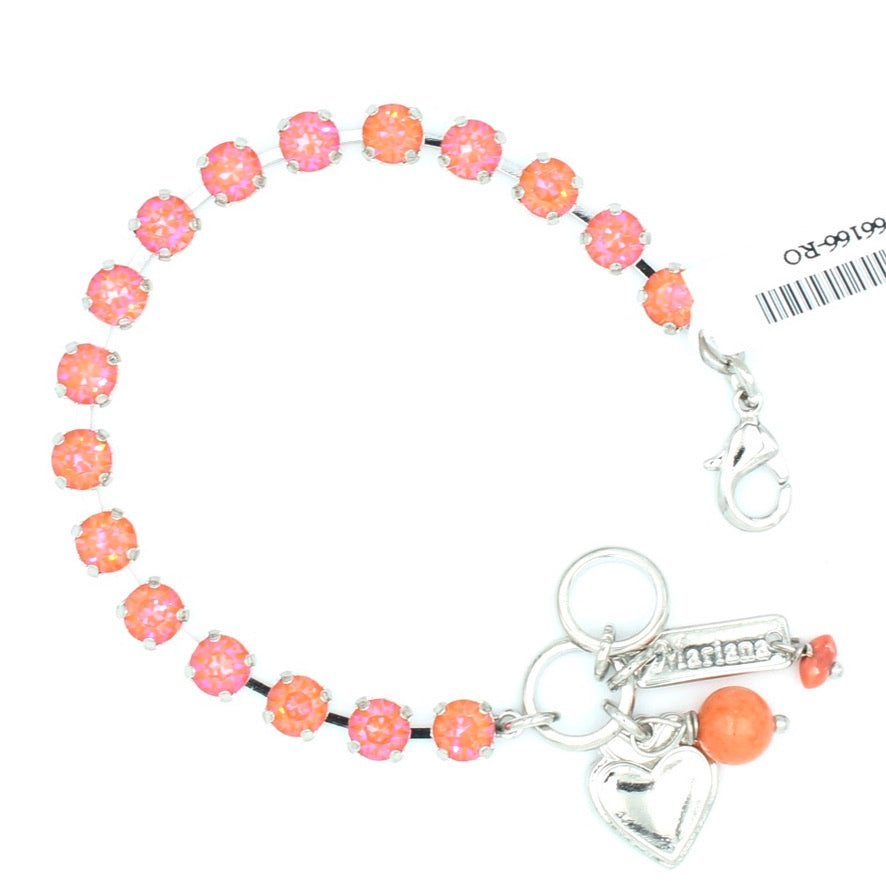 Sunset Sunkissed 6MM Crystal Bracelet - MaryTyke's