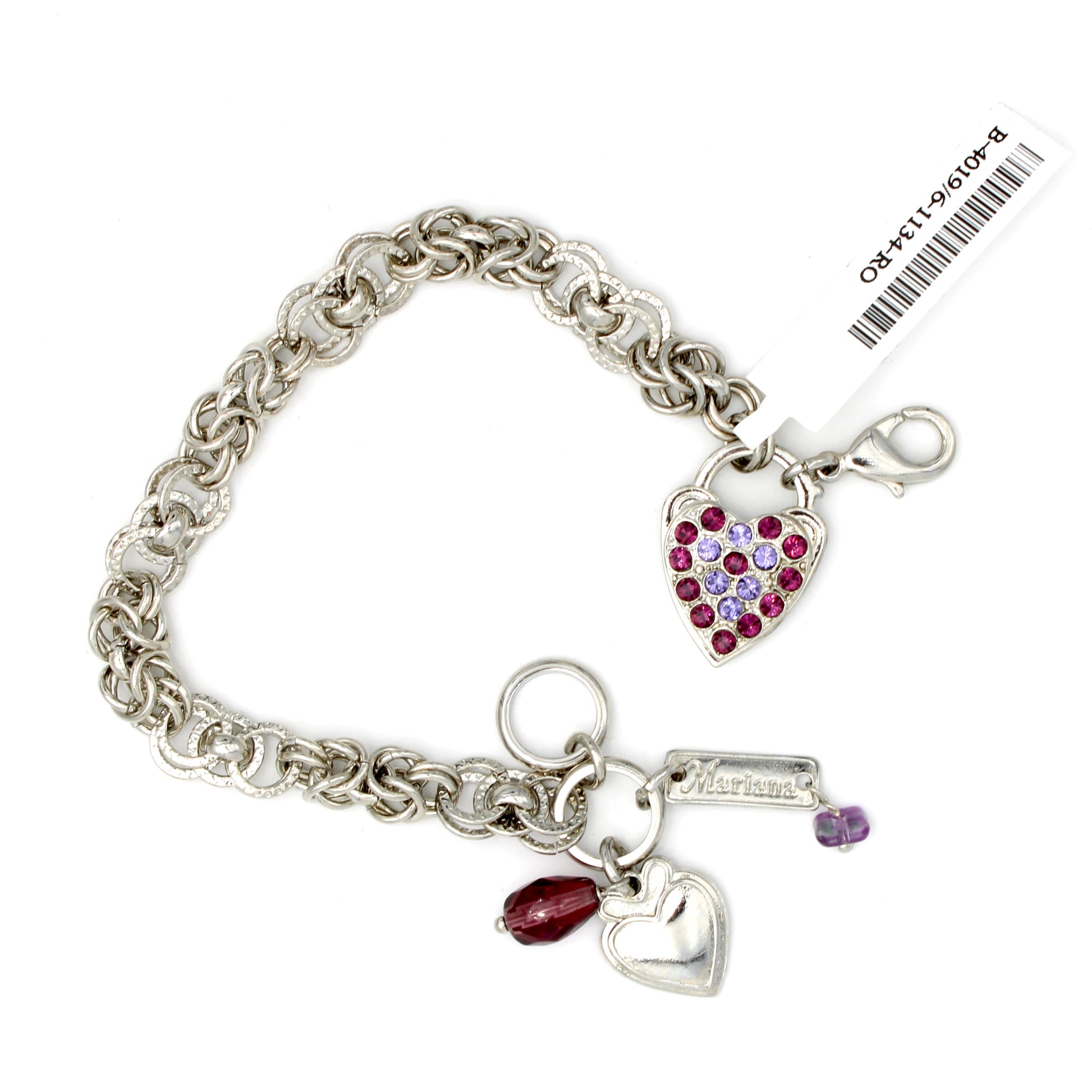 Wildberry Collection Heart Bracelet - MaryTyke's
