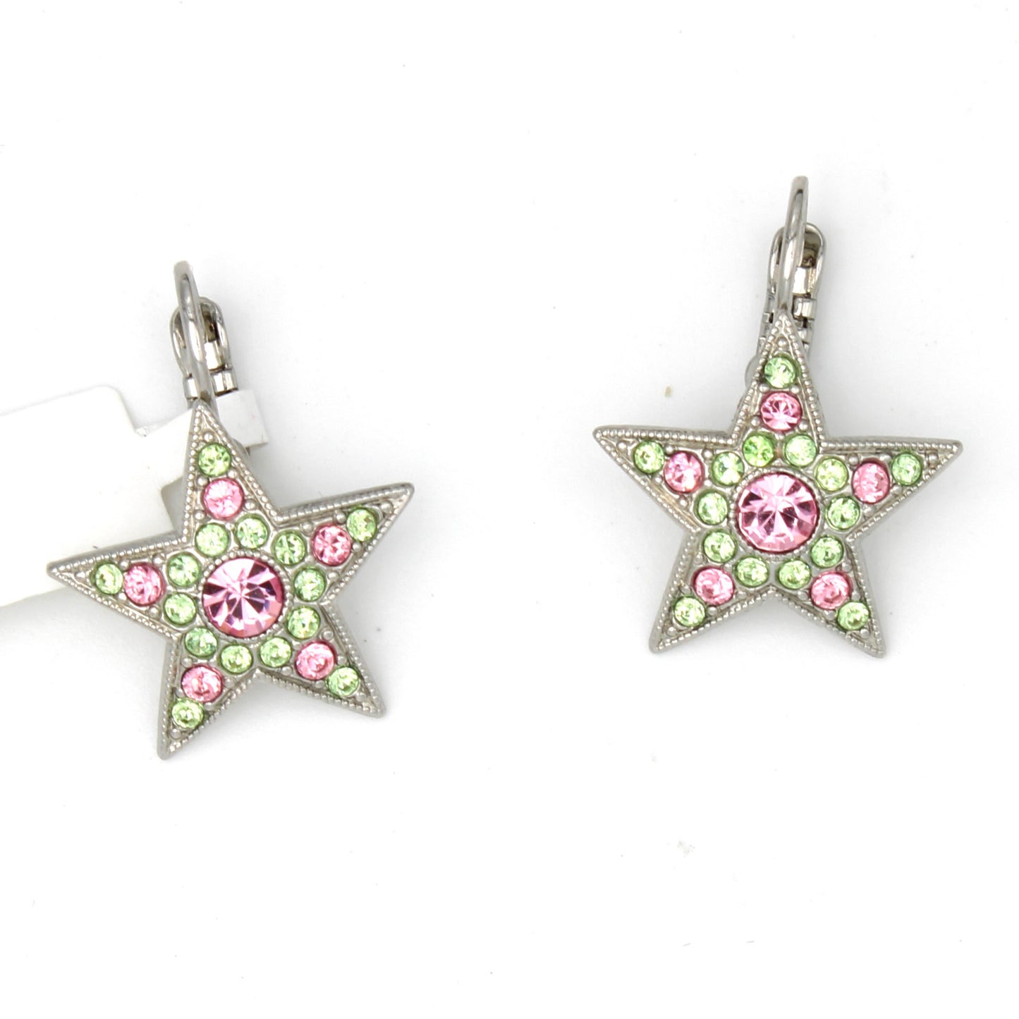 Rainbow Sherbet Collection Star Crystal Earrings - MaryTyke's