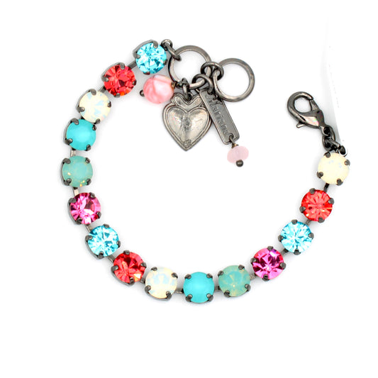 Banana Split Collection Must Have Everyday Bracelet in Gray Plating - MaryTyke's