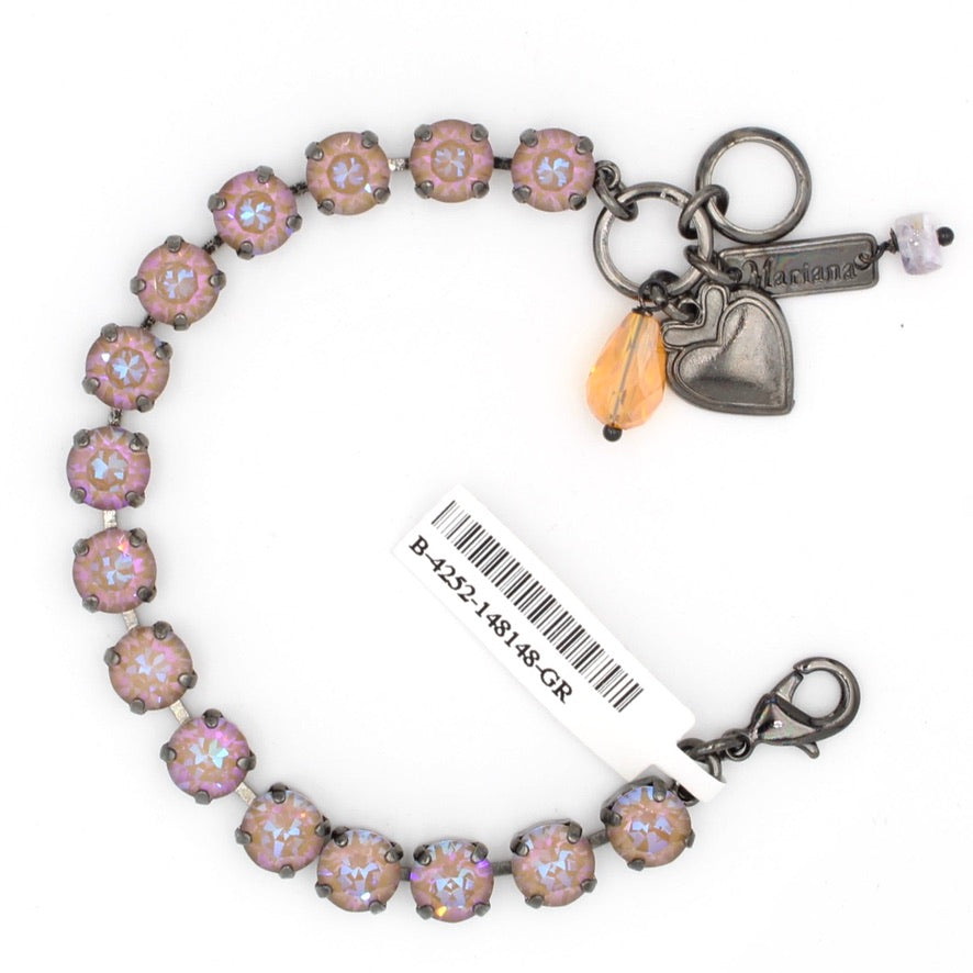 Twilight Sunkissed Lovable Crystal Bracelet in Gray - MaryTyke's