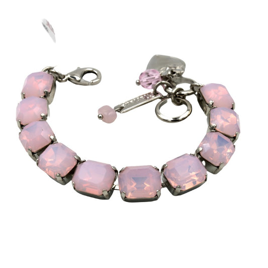 Rosewater Opal Emerald Cut Bracelet - MaryTyke's