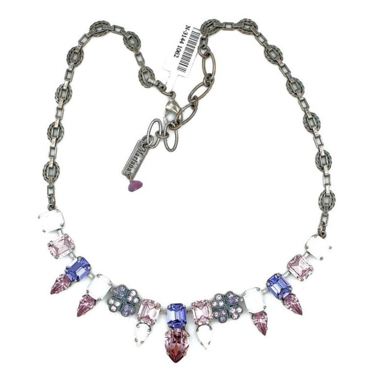 Purple Rain Collection Crystal Necklace