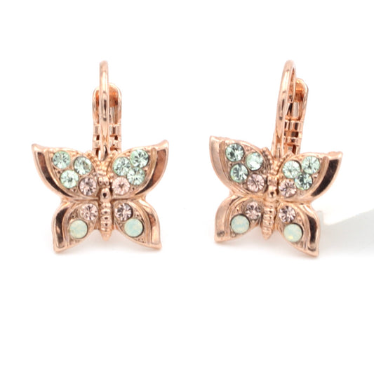 Monarch Collection Butterfly Earrings in Rose Gold - MaryTyke's