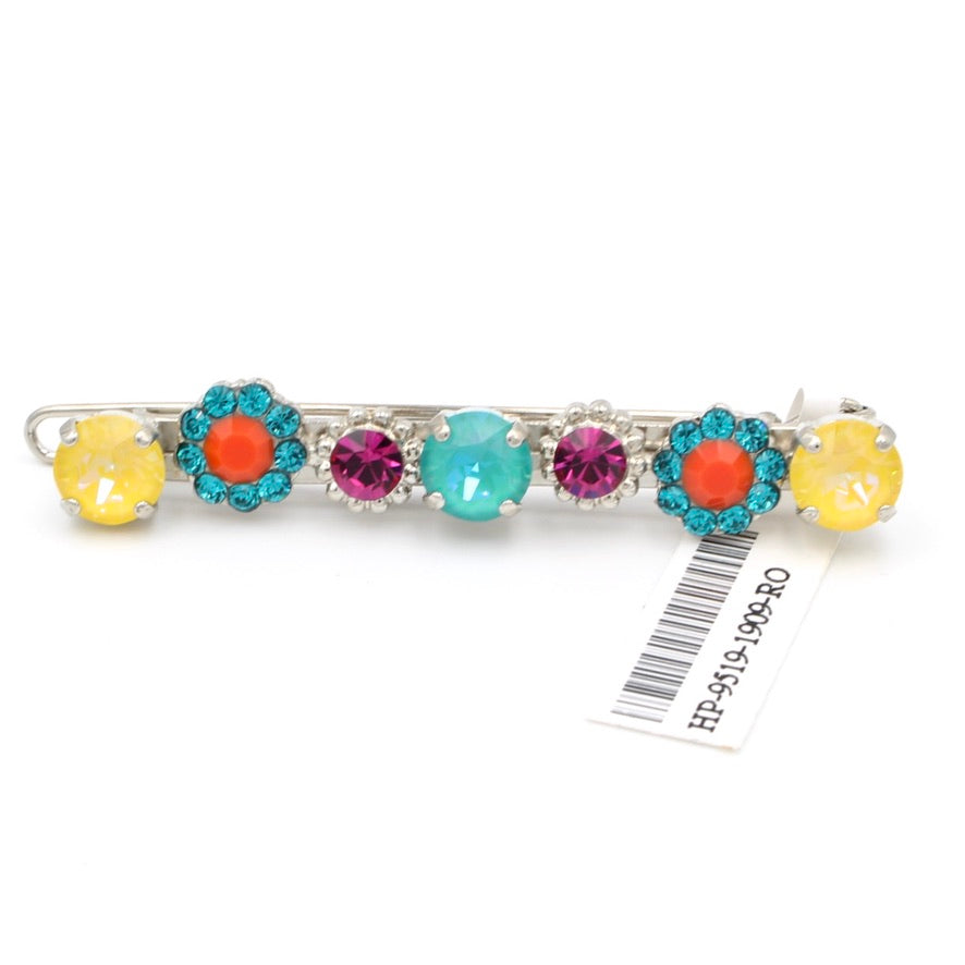 Poppy Collection Crystal Barrette