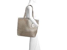 Ilse Jacobsen Reversible Tote Bag Platin/Silver