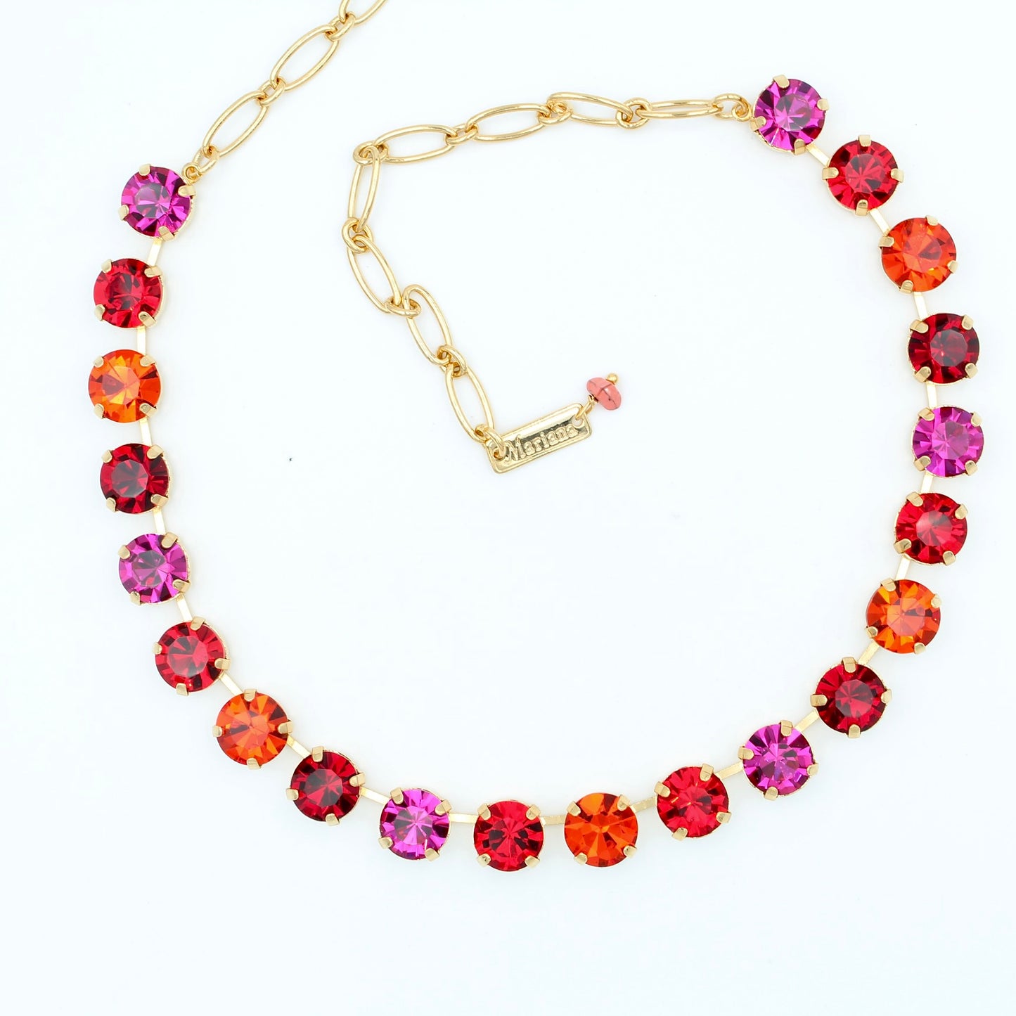 Hibiscus Collection Lovable Necklace in Yellow Gold