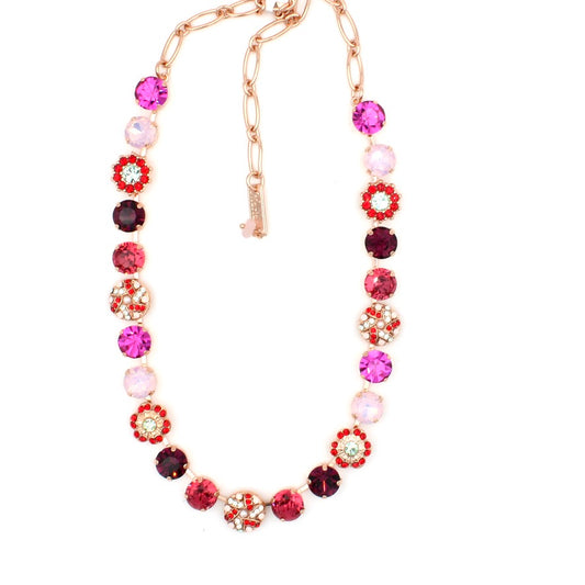 Enchanted Collection Lovable Swirl Necklace in Rose Gold - MaryTyke's