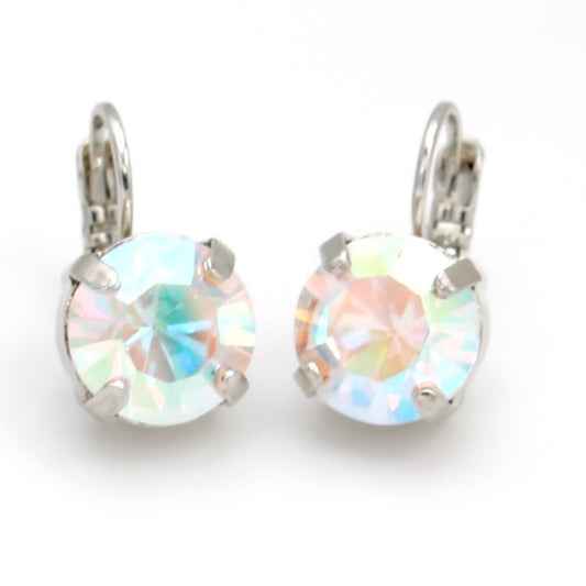Crystal AB 11 MM Earrings - MaryTyke's