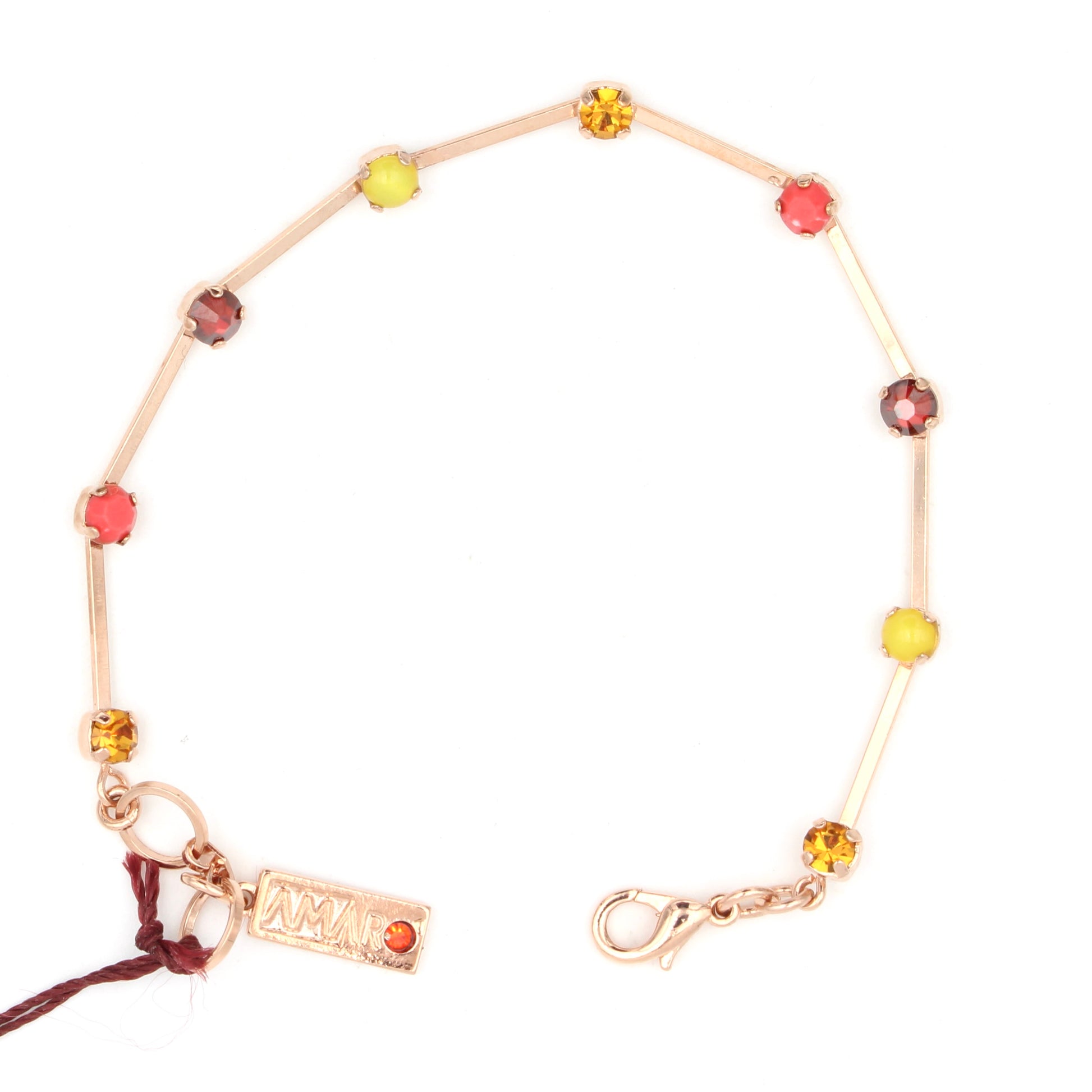 Spiritual Light Line Bracelet in Rose Gold by AMARO - MaryTyke's