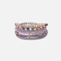 LaHola Lavender Bond Bracelet in Yellow Gold - MaryTyke's