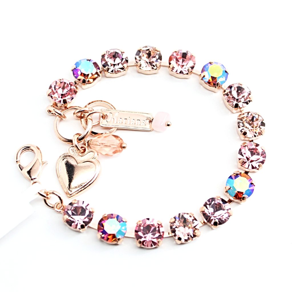 Pink Flamingo Collection Must Have Everyday Bracelet in Rose Gold