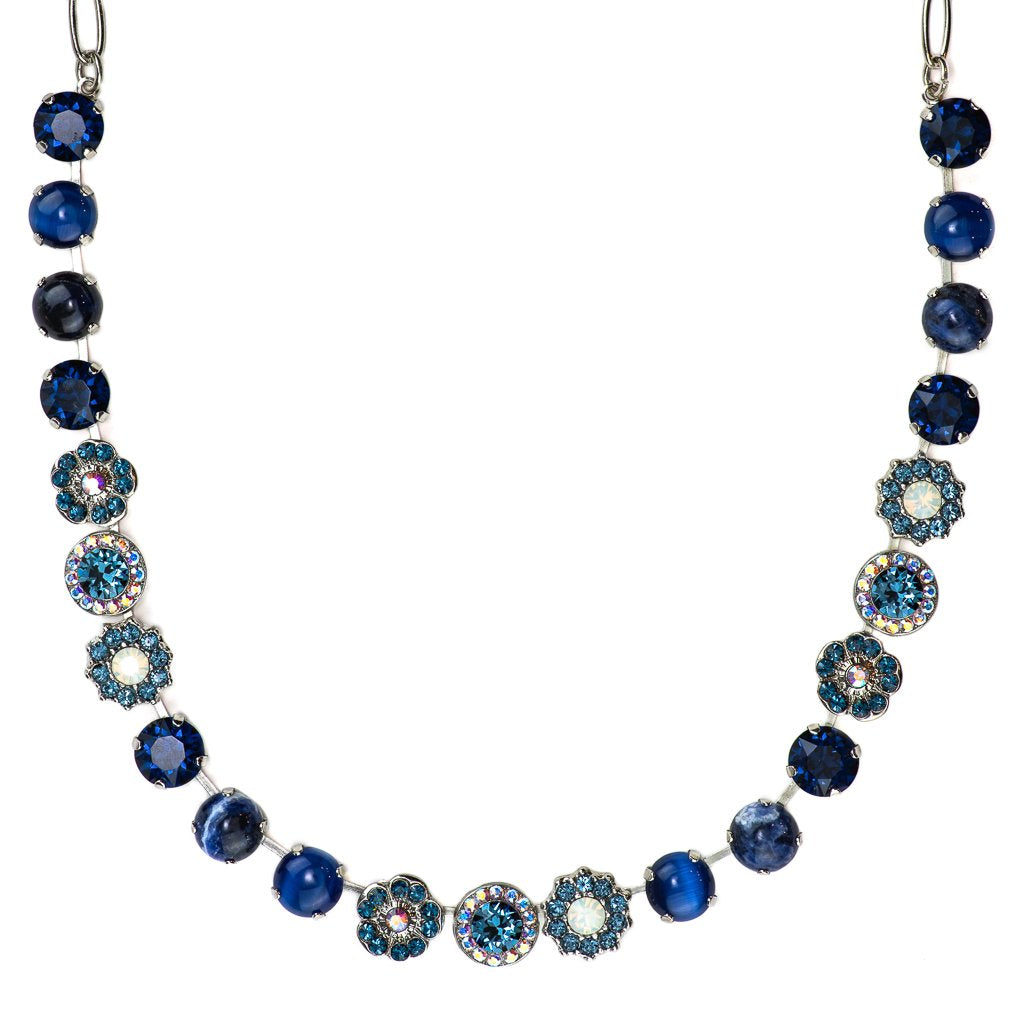 Mood Indigo Lovable Mineral Crystal Necklace - MaryTyke's