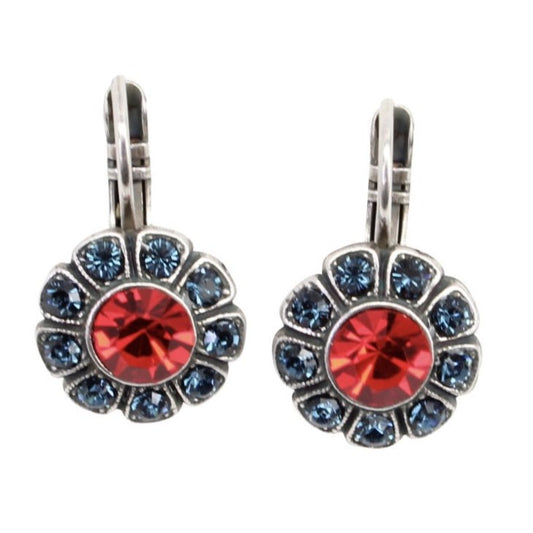 Patriot Collection Crystal Earrings - MaryTyke's