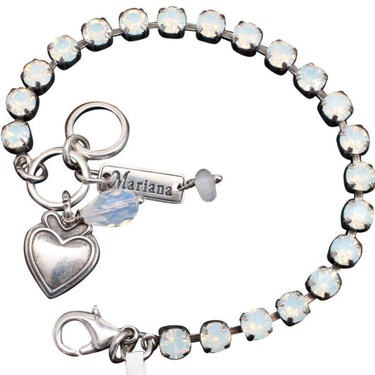White Opal Petite Everyday Bracelet - MaryTyke's