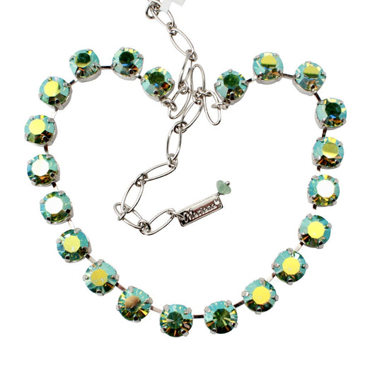 Peridot AB Lovable 11MM Crystal Necklace - MaryTyke's